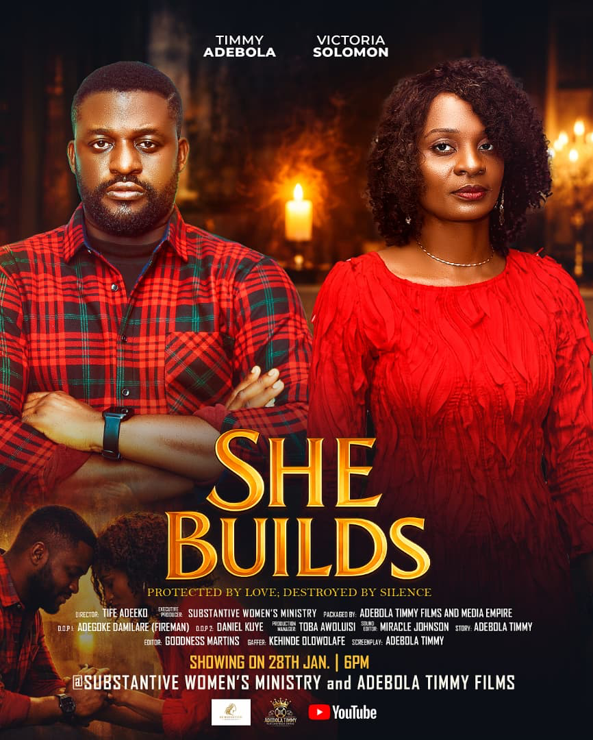 She builds